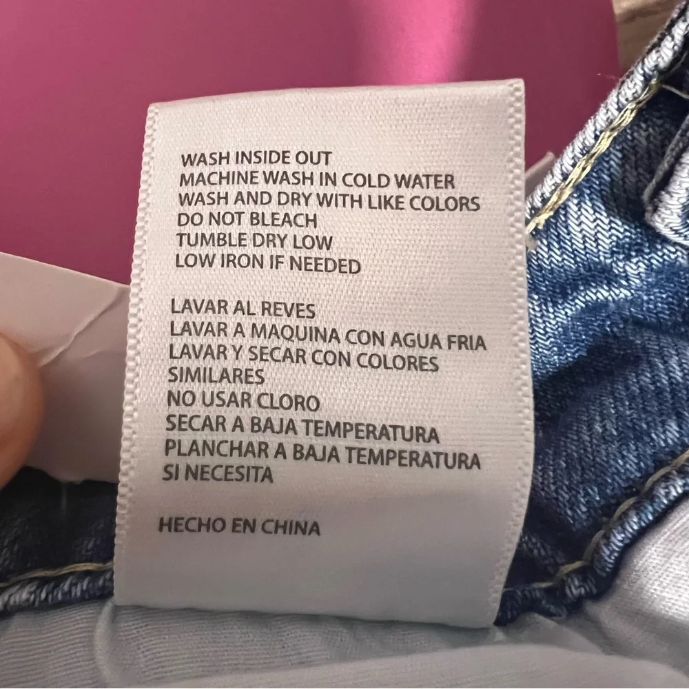 NWT Distressed Denim Shorts‎ by Nature Denim